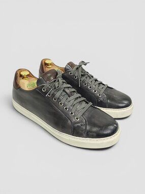 Magnanni Men’s Leather Low-Top LaceUp Sneaker Shoe Size 11.5